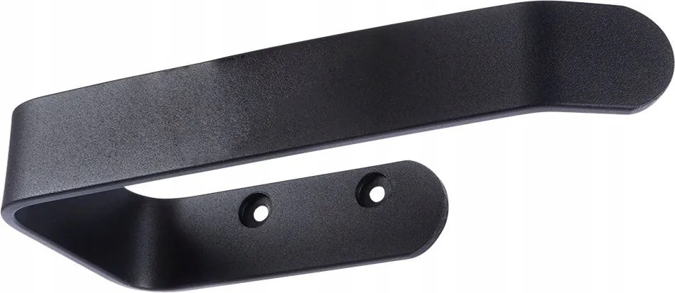 Wc-papír Akasztó fali öntapadós acél tartó fekete