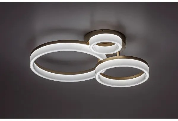 Rabalux 71383 - LED Mennyezeti lámpa AMILIA LED/24W/230V 3000/4000/6500K arany