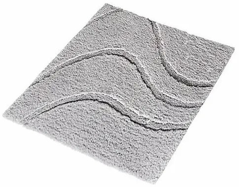RIDDER 729807 La ola fürdőszoba szőnyegcsúszásgátlóval 55 x 50 cm, szürke