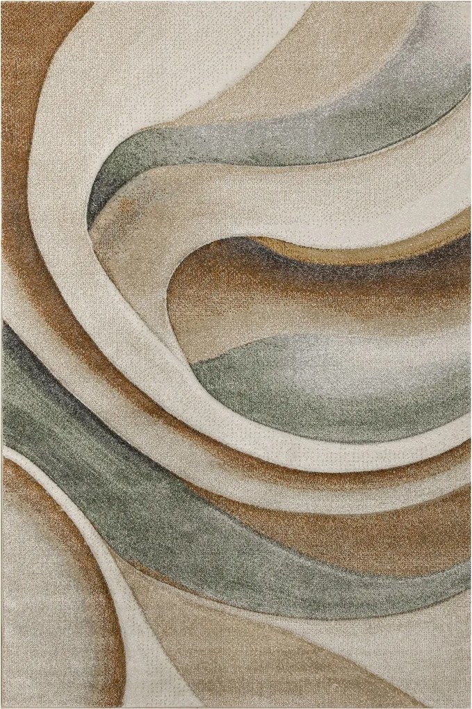 Színes Szőnyeg Puha Sűrű Hullámos Kivágott Gyapjú Nappali Ügynök 80x150 cm