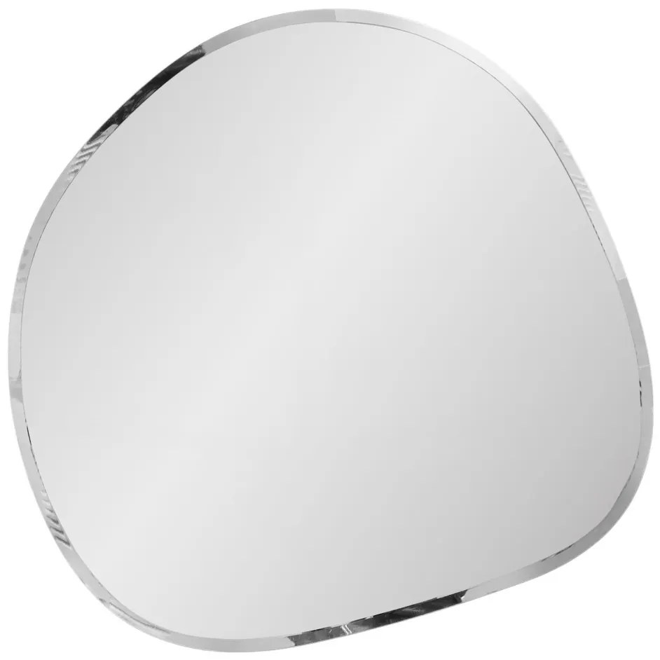 Devonport fali tükör organikus formájú, fazettás, 50x50 cm