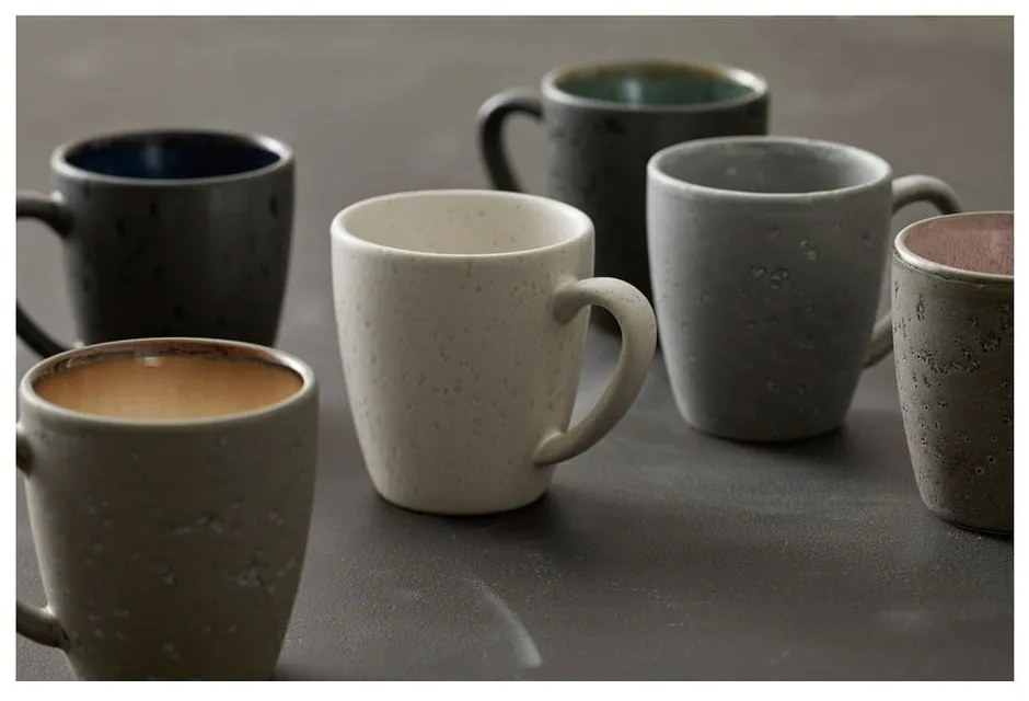 Rózsaszín-szürke kerámia bögre 190 ml Gastro Mensa – Bitz