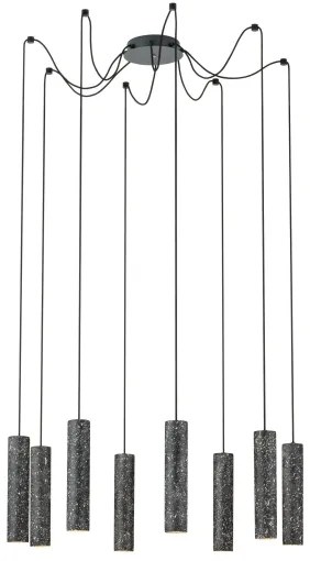 Eglo 39824 - LED Csillár zsinóron MENTALONA 8xGU10/4,5W/230V