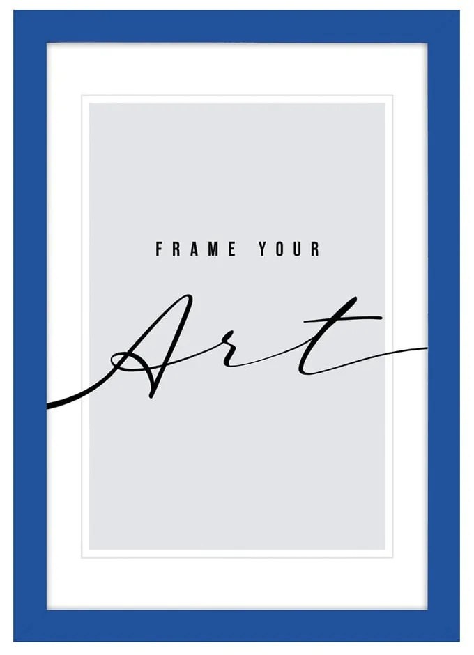 Sötétkék álló-fali képkeret 20x26 cm – knor