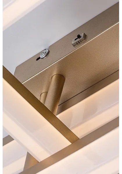 Rabalux 71384 - LED Mennyezeti lámpa AMILIA LED/22W/230V 3000/4000/6500K arany