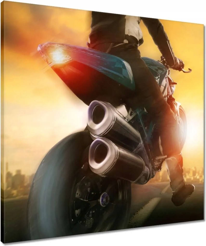 Vászonkép 60x60 Motorkerékpárok