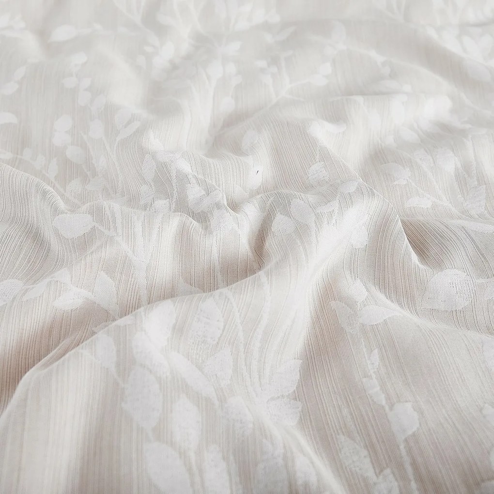 Alabama bézs színű jacquard ágynemű, 140 x 200 cm, 70 x 90 cm