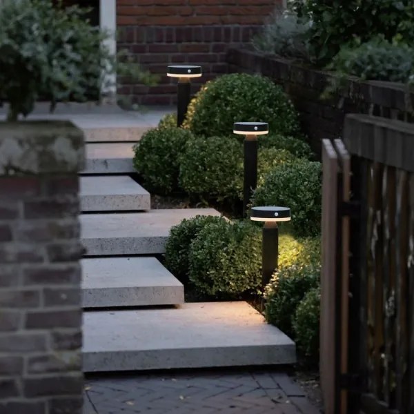 Zuma Line PT33613 - CARLI LED napelemes lámpa 4,5W, 2000 mAh, IP44 fekete