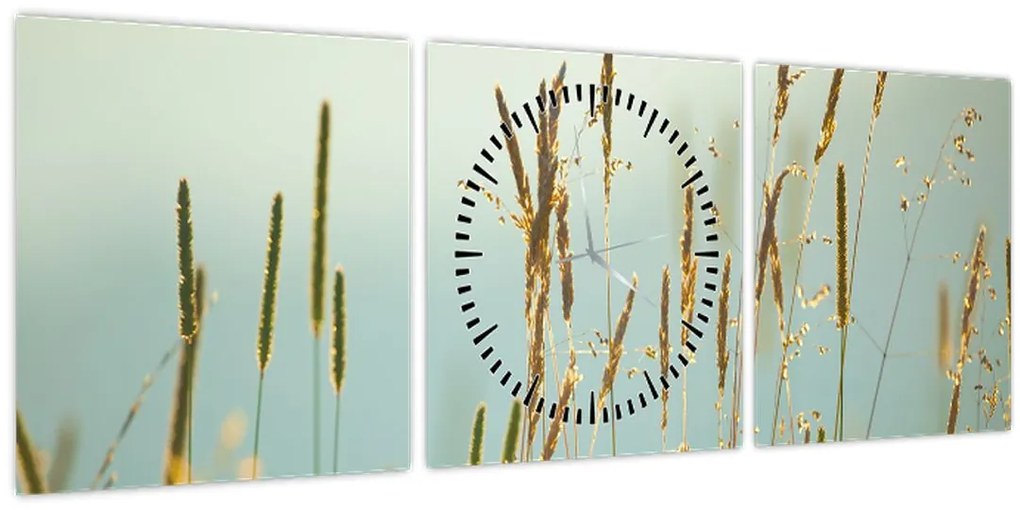 Kép - Réti pillanat (órával) (90x30 cm)