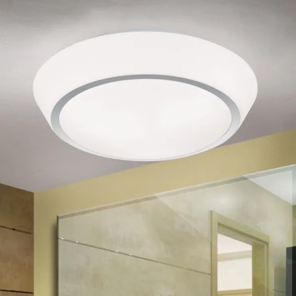 Orion - Fürdőszobai mennyezeti lámpatest TENA 3xE27/60W/230V átm. 38 cm IP44 fehér