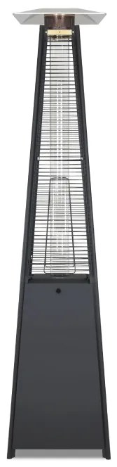 Saturn Garden Point antracit piramis teraszfűtő