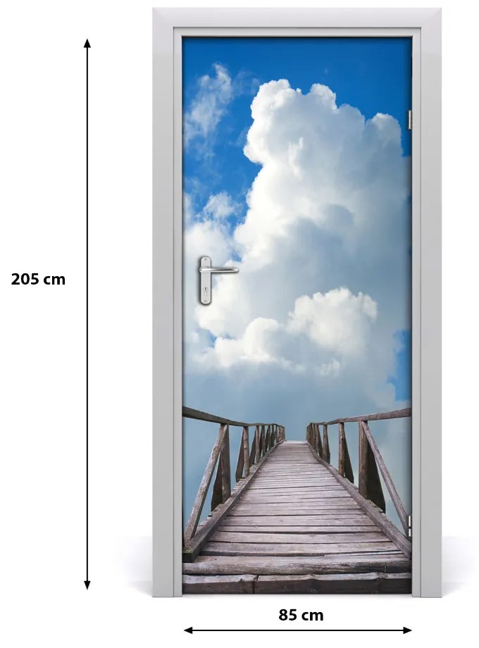 Ajtóposzter öntapadós Út a mennybe 75x205 cm