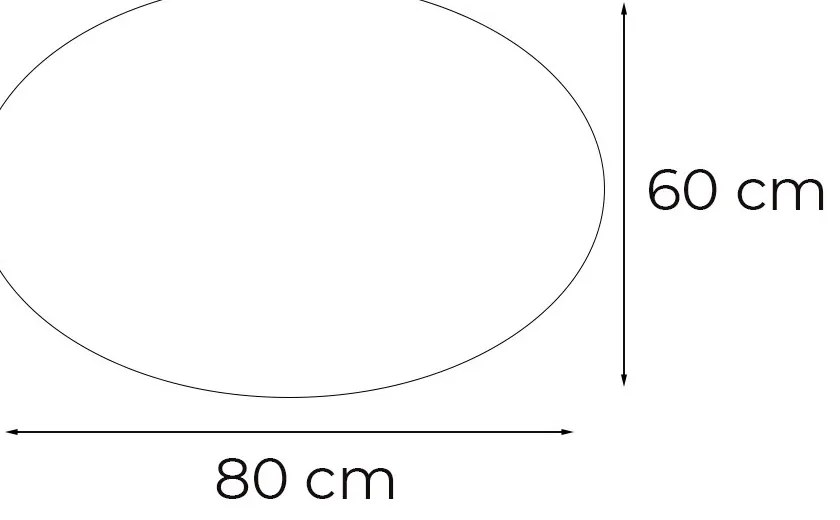 Dea 80 tükör led világítással 80x60 cm