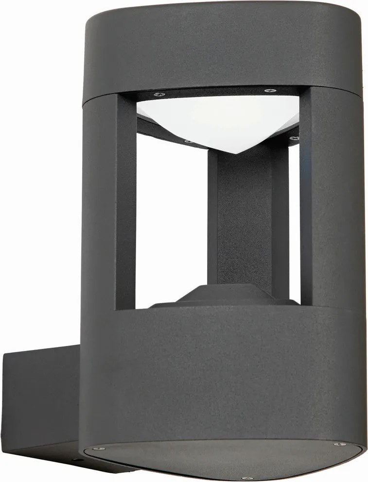 ENDON EL-40074 TRIBECA Modern Kültéri Fali Lámpa Sötét Szürke LED IP44