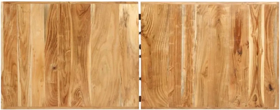 9 részes tömör akácfa/valódi bőr bárszett