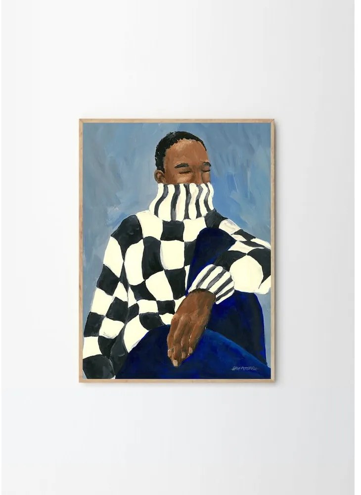 Poszter 50x70 cm Check – Hanna Peterson – The Poster Club