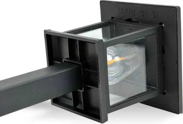 Napelemes LED oszloplámpa - Sunlight A6109 - 38 cm - 2 db-os szett