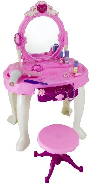 G21 játék - BEAUTIFUL kozmetikai asztalka hajszárítóval