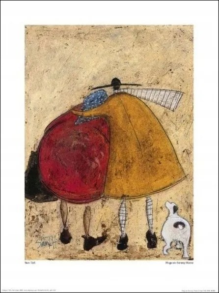Sam Toft Hugs hazafelé prémium poszter