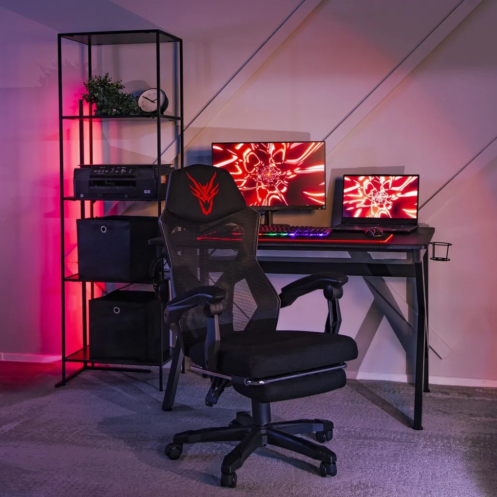 Bing. Gamer Forgószék fekete színben
