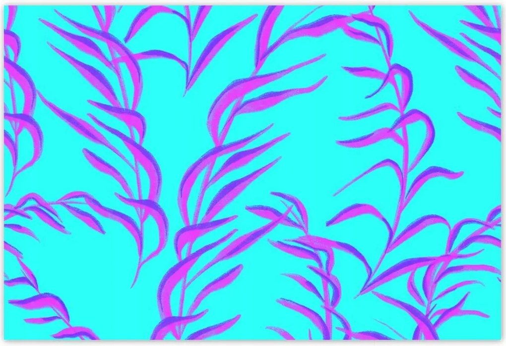 Poszterek 200x135 Modern levél minta