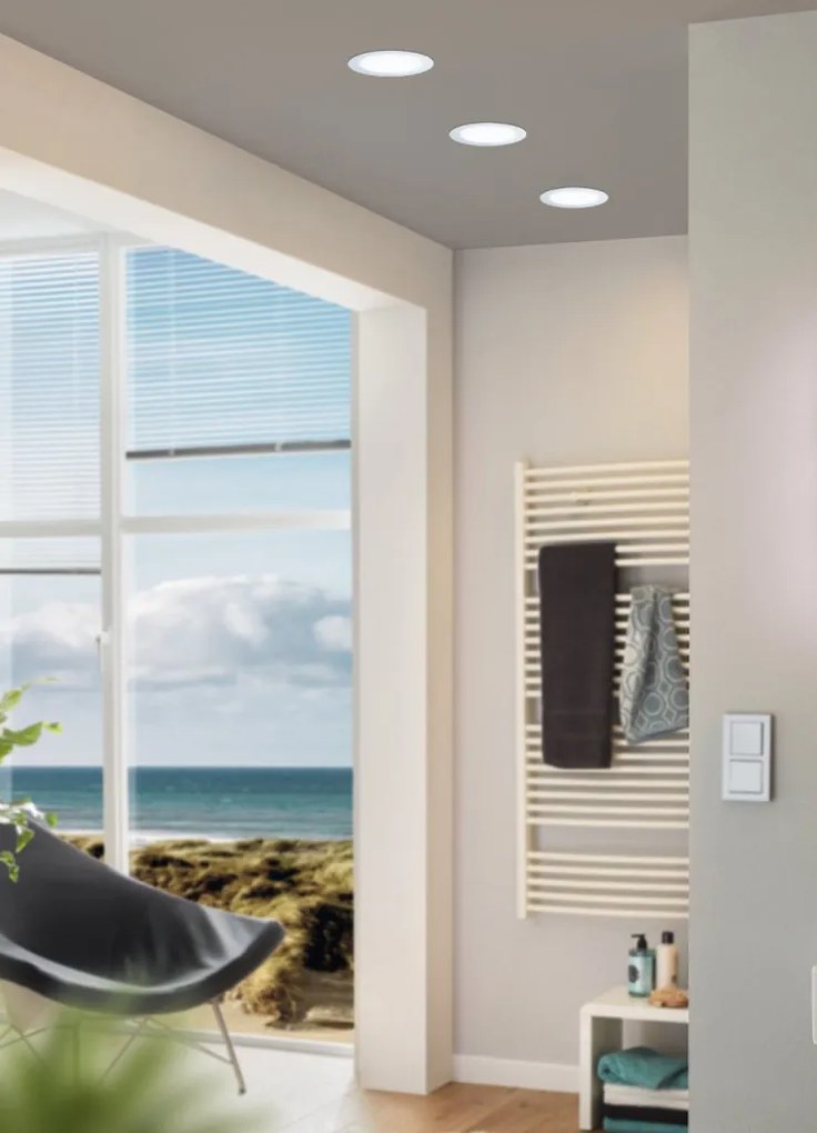 Eglo FUEVA 1 PRO 64612 süllyesztett lámpa, 10,5W LED, 3000K, 900 lm