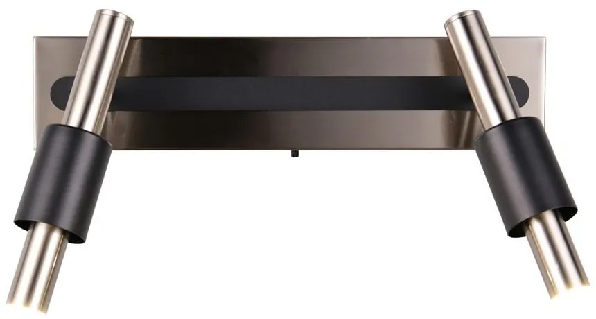 Fekete-ezüstszínű LED spotlámpa 20,5x42 cm Ikaris – Trio Select