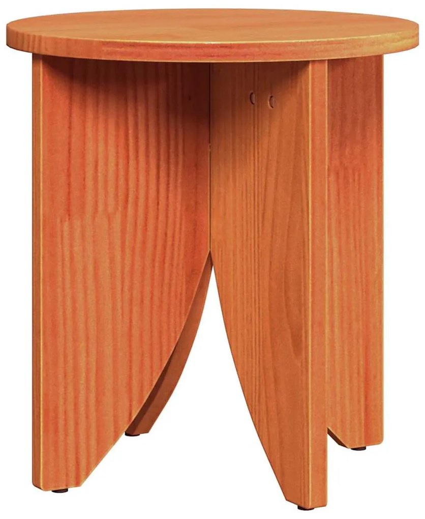 Dohányzóasztal 2 pcs Viaszbarna 41.5 x 41.5 x 44 cm