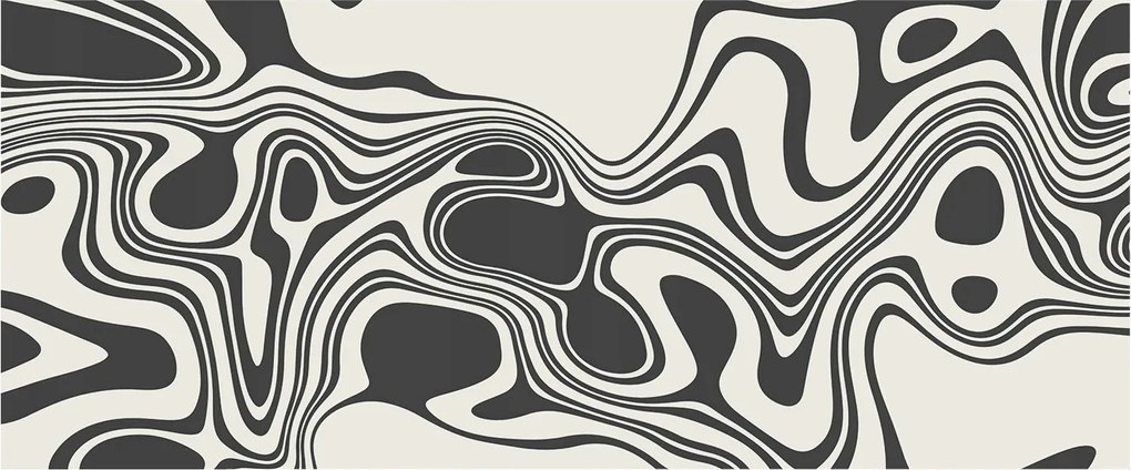 Tapéta Flizelin Falfestmény Prémium Dinamikus vonalak 250x104 Ragasztó