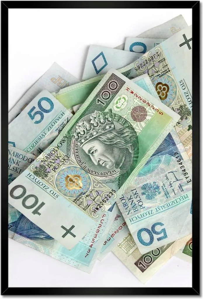 Poszterek keretben 40x60 Pénz