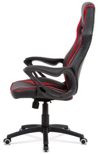 KA-G406 SCAUN ROȘU - NEGRU GAMER PIVOTANT