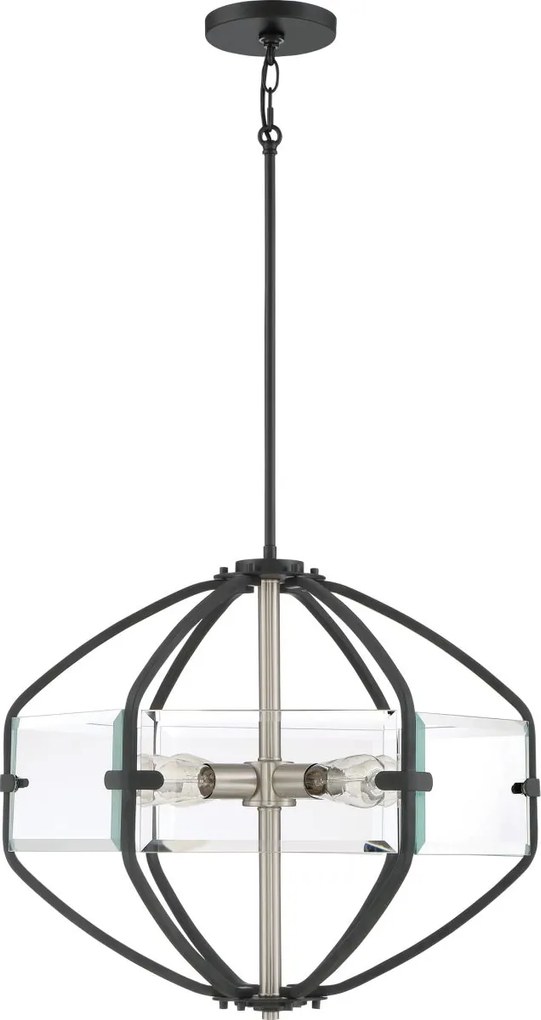 Quoizel modern függeszték vessel fekete elsqzs-vs2824ek