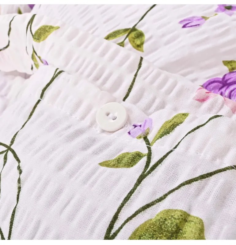 EMI Danna krepp ágyneműhuzat, A standard egyszemélyes ágy szett tartalma: 1x 140x200 + 1x 70x90