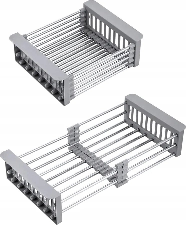 Teleszkópos kosár zöldség csepegtető Gránit konyhai mosogató