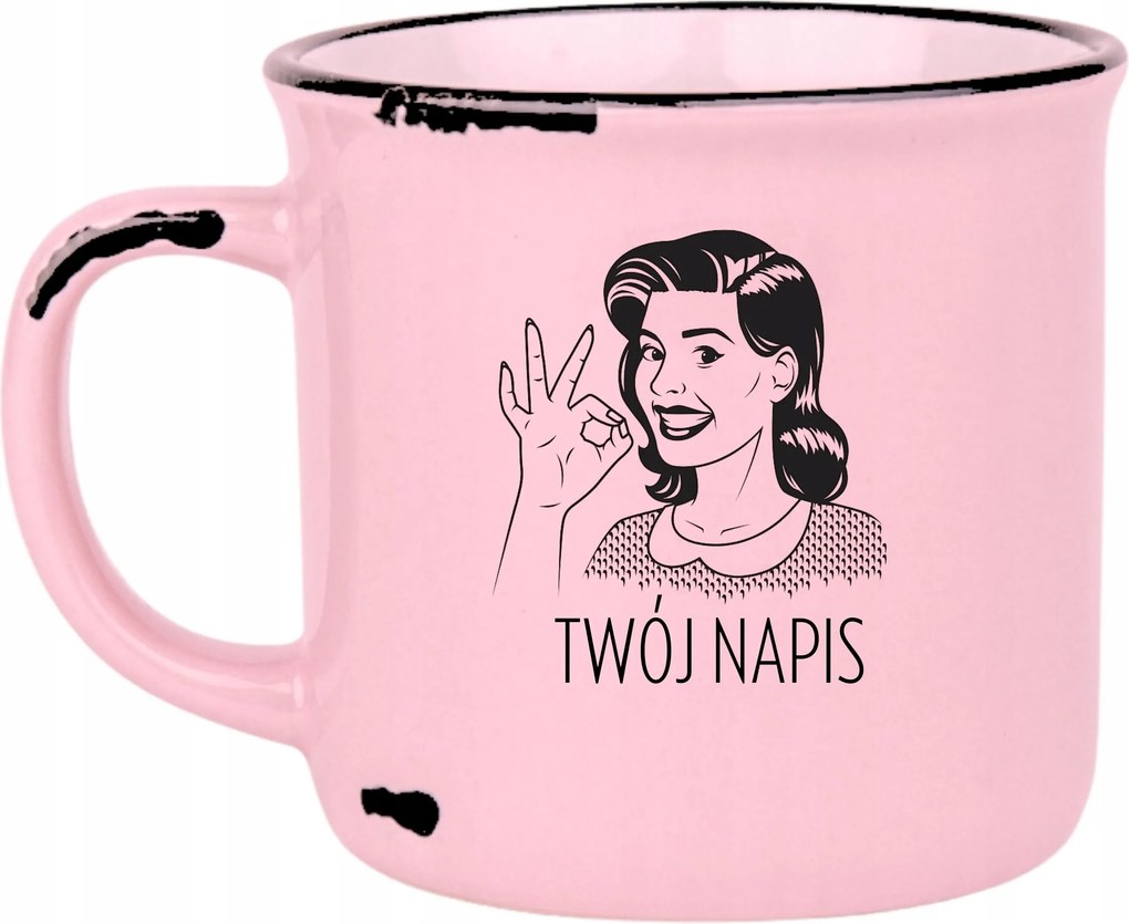 Bögre Rózsaszín Retro Ajándék Vicces Nap Anya Szöveg