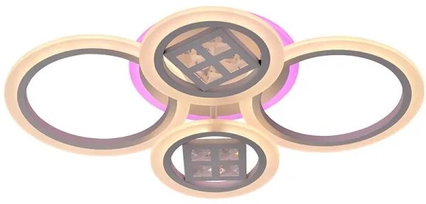 LED RGB állítható mennyezeti lámpa LED/50W/230V 3000-6500K + távirányító