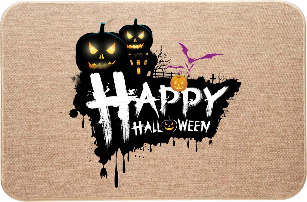 Boldog Halloweent! Lábtörlő Tökéletes Lábtörlő Halloweenre