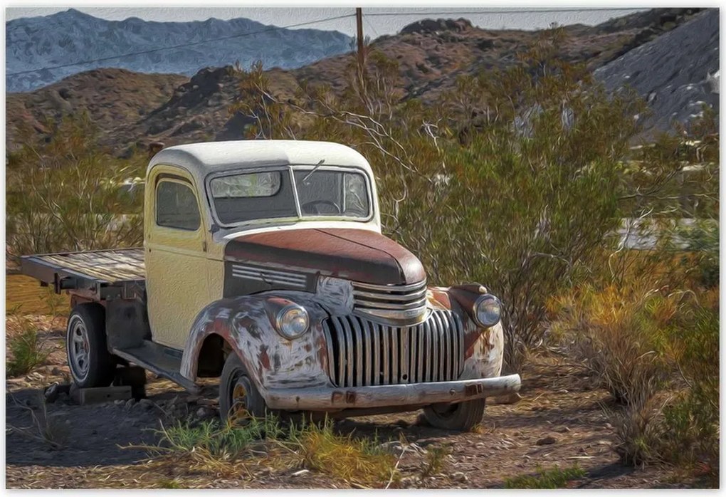 Poszterek 200x135 Antik autó Usa