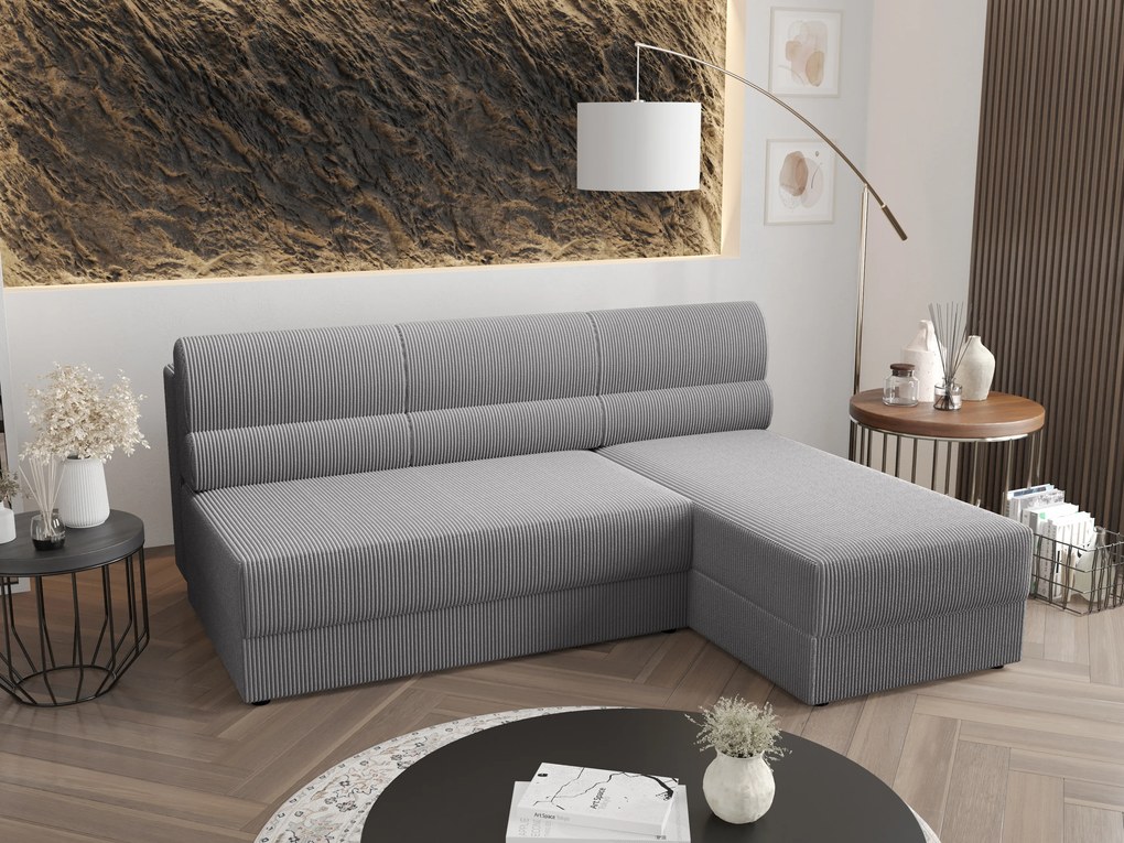 Sarok ülőgarnitúra Radiant L1 (szürke) (J). 1057442