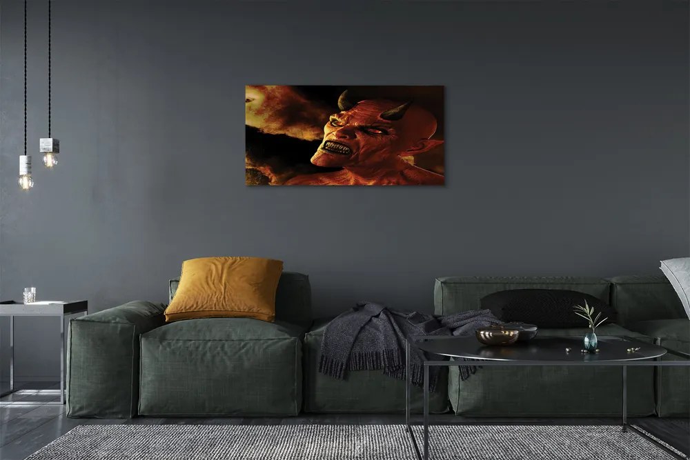 Canvas képek Ördög 100x50 cm
