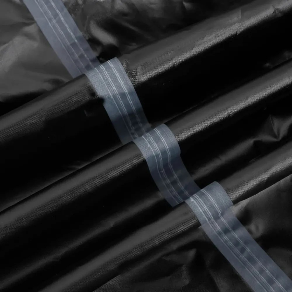 fekete 420D vízálló kerti bútorhuzat 172 x 113 x 73 cm