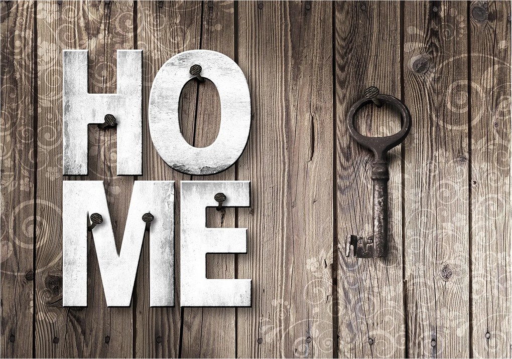 Fotótapéta Otthon Ajtó Vintage Rusztikus 254x184 vinil +ragasztó