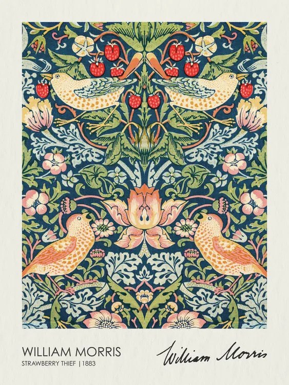 Reprodukció Strawberry Thief (1883), William Morris