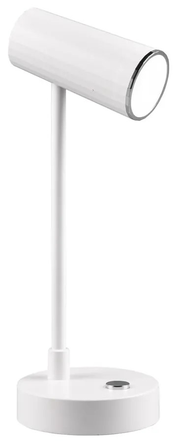 Fehér LED szabályozható asztali lámpa (magasság 28 cm) Lenny – Trio