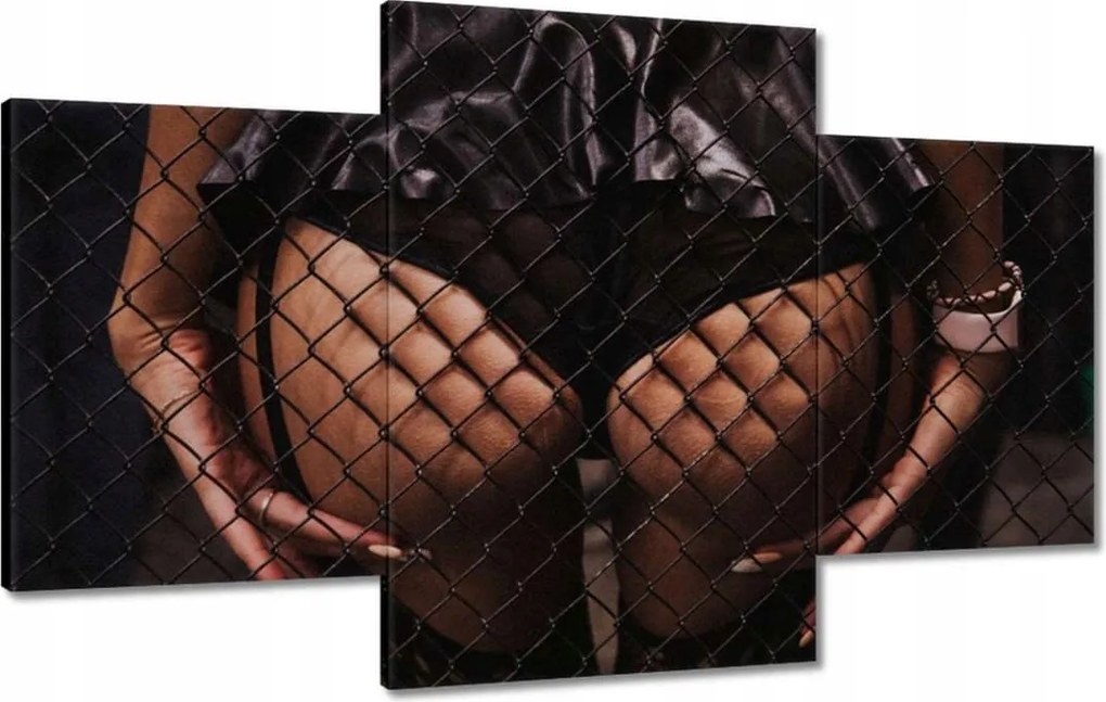 Vászonkép 100x60 Formás popsi a rács mögött