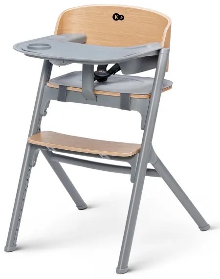 KINDERKRAFT SELECT 3v1 LIVY Premium tölgy etetőszék + CALMEE pihenőszék