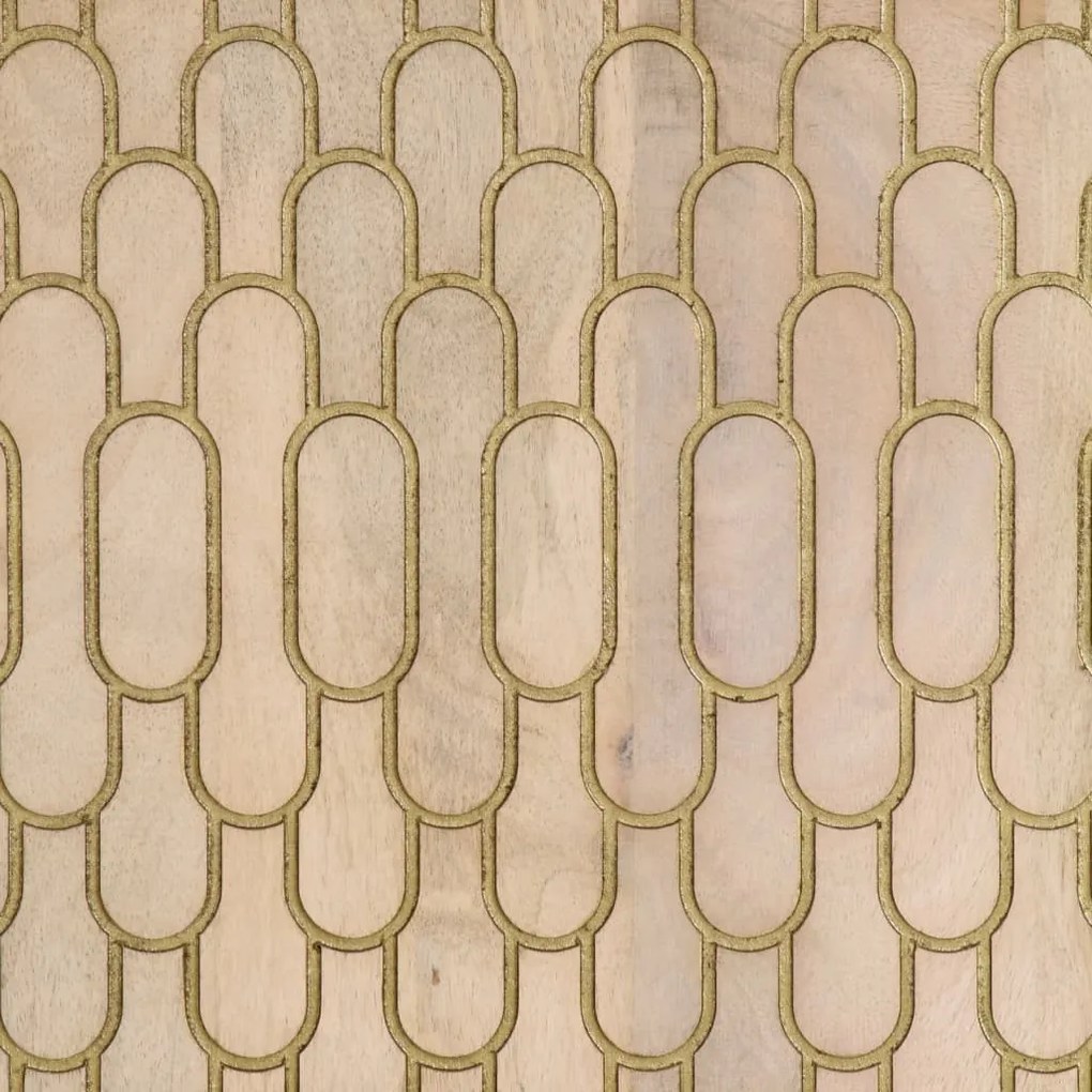 tömör mangófa fürdőszobaszekrény 38 x 33 x 58 cm