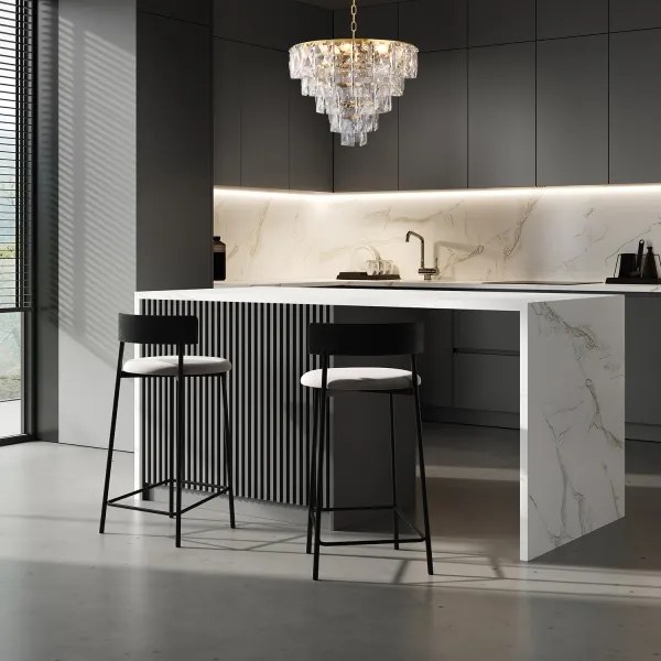 Kristály csillár láncon CHELSEA 6xE14/40W/230V