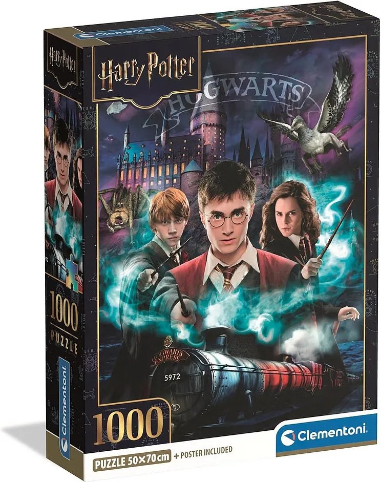 Harry Potter Magic 1000 db-os Compact puzzle Clementoni