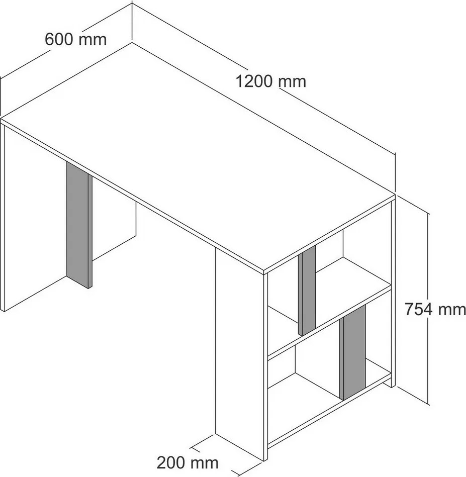 Lima Walnut íróasztal